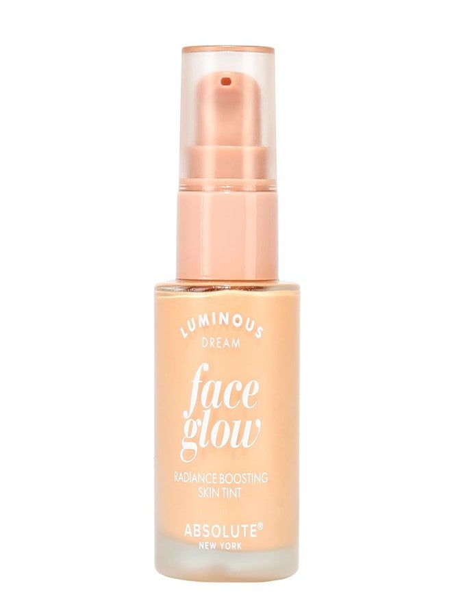 أبسولوت نيويورك Absolute New York Luminous Dream Glow Tint | متوهج، يدوم طويلاً، خالٍ من القسوة (03 ROSY GLOW، 1.01 أونصة سائلة) - Image 1